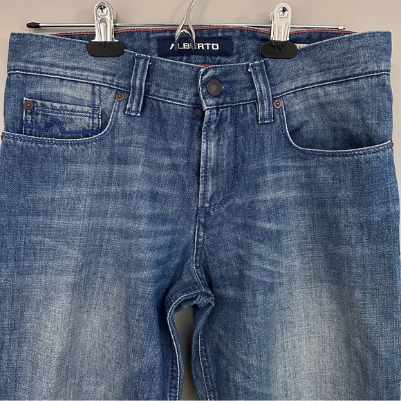 ❌Alberto Jeans Regular Slim Fit Size 29x34 100% cotton - Picture 2 of 11